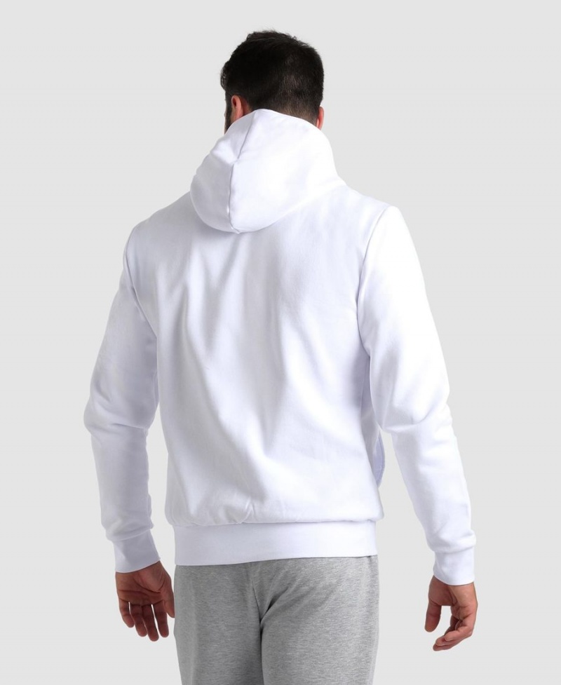 Arena Team Hooded Panel Jacka Vita | DZU20W-755