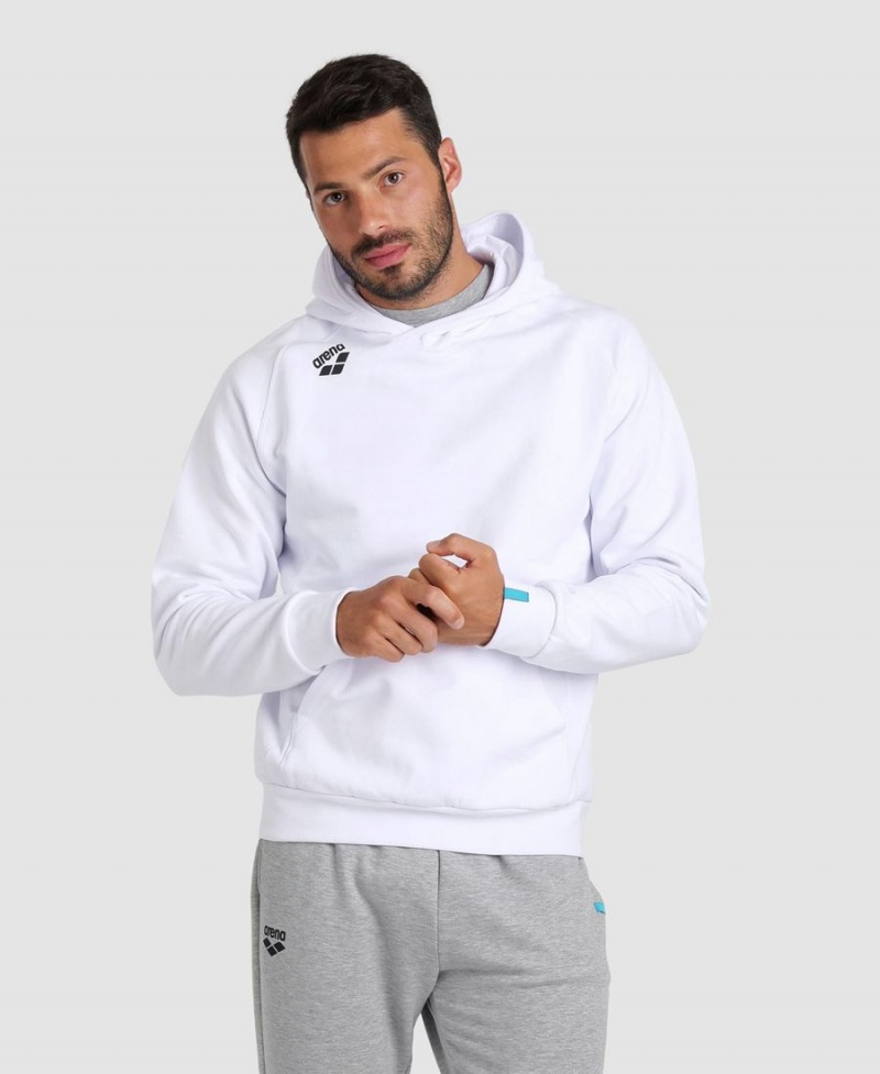 Arena Team Hooded Panel Sweatshirt Vita | EJM75F-906