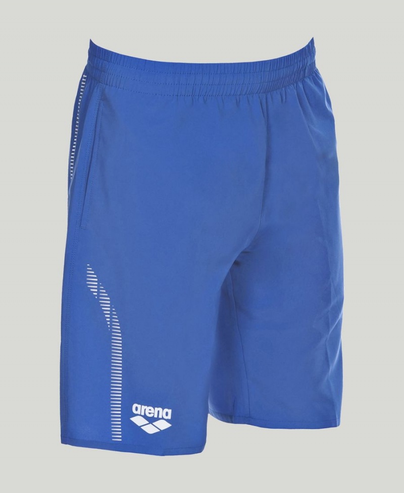 Arena Team Line Bermuda Shorts Blå | IHR36Q-297