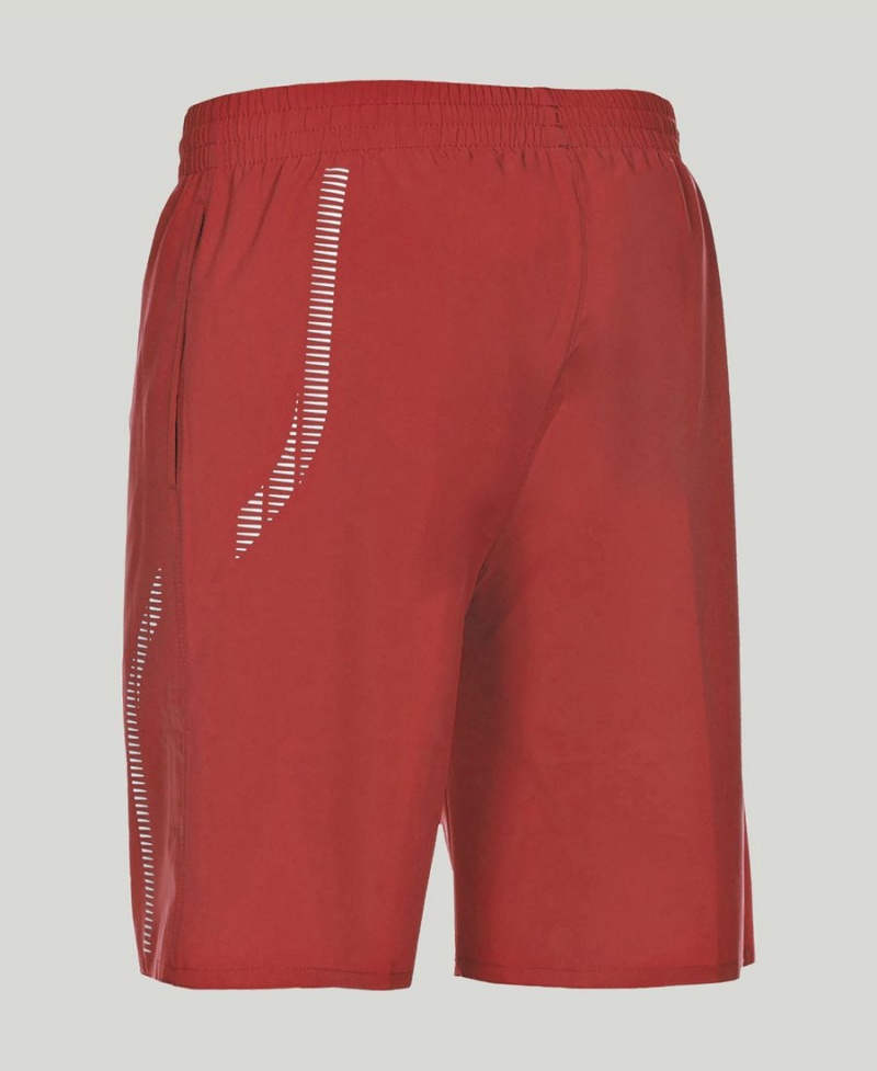 Arena Team Line Bermuda Shorts Röda | IQN77H-598