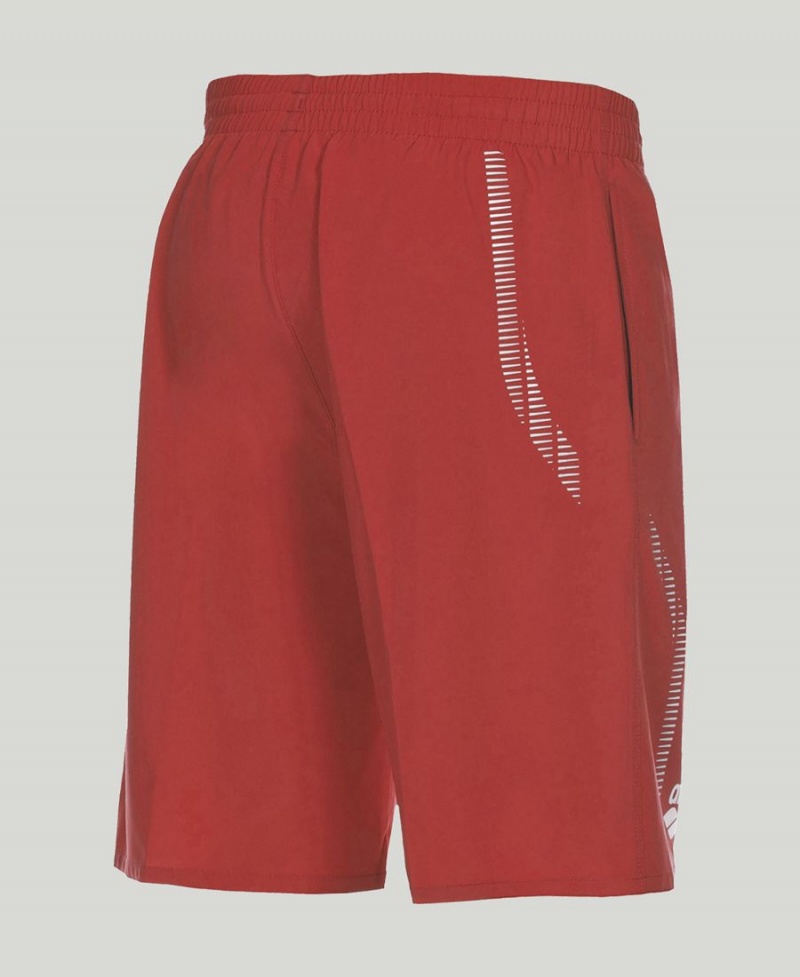 Arena Team Line Bermuda Shorts Röda | IQN77H-598