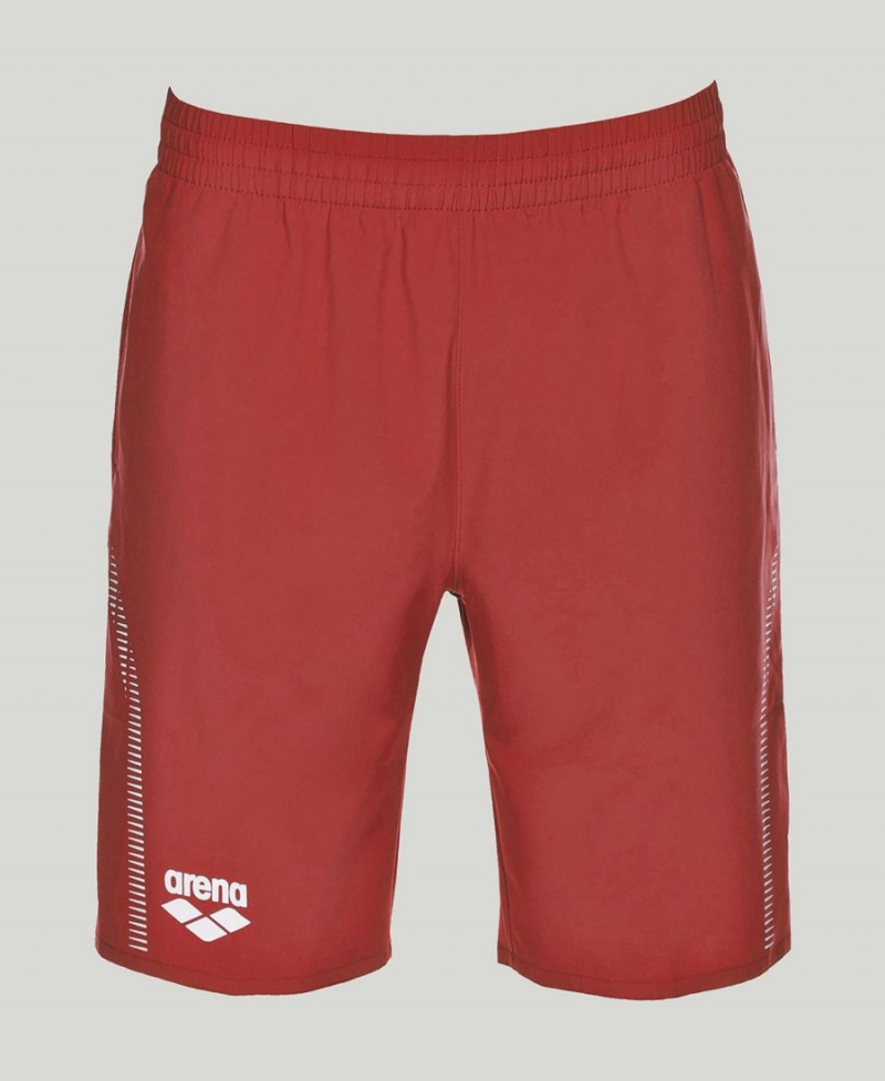 Arena Team Line Bermuda Shorts Röda | IQN77H-598