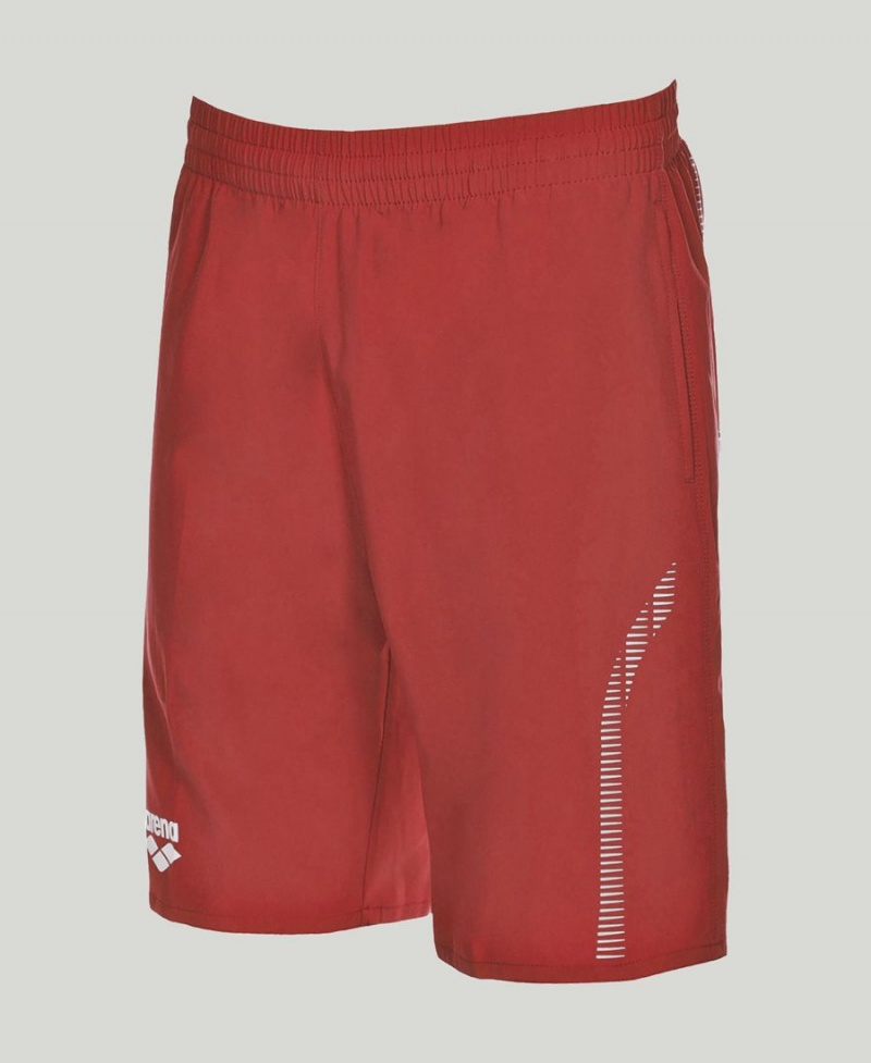 Arena Team Line Bermuda Shorts Röda | IQN77H-598