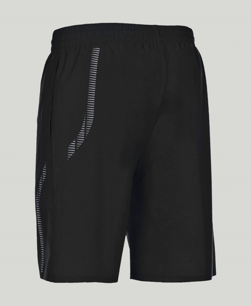 Arena Team Line Bermuda Shorts Svarta | EOD03N-281