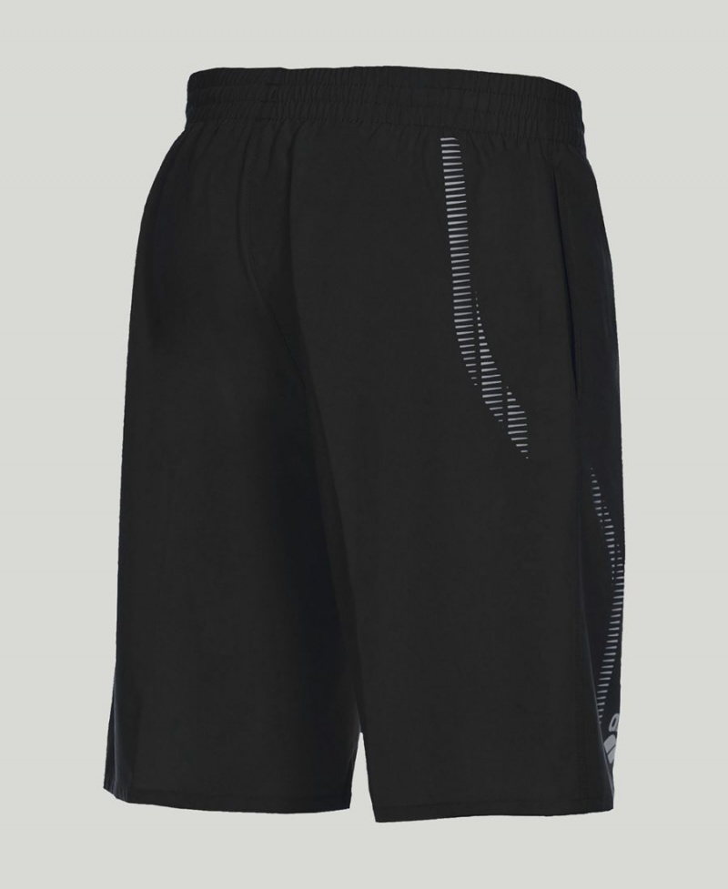 Arena Team Line Bermuda Shorts Svarta | EOD03N-281