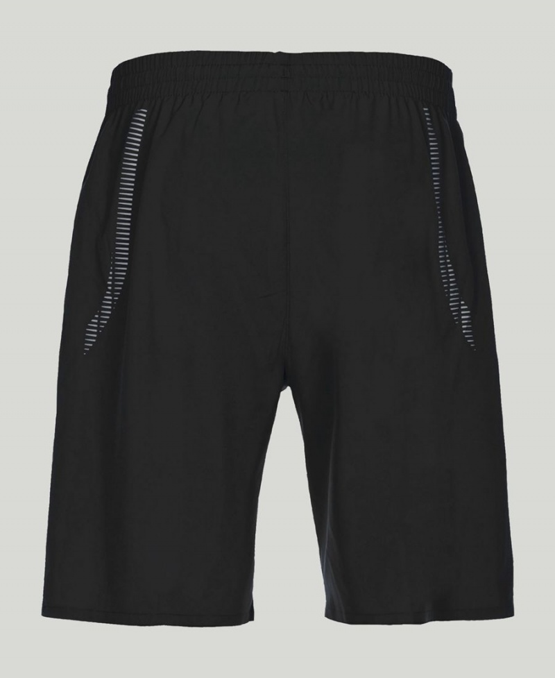 Arena Team Line Bermuda Shorts Svarta | EOD03N-281