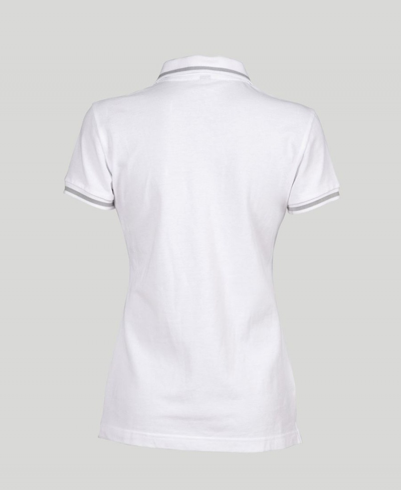 Arena Team Line Korta Sleeve Polotröja Vita | IXM89C-387