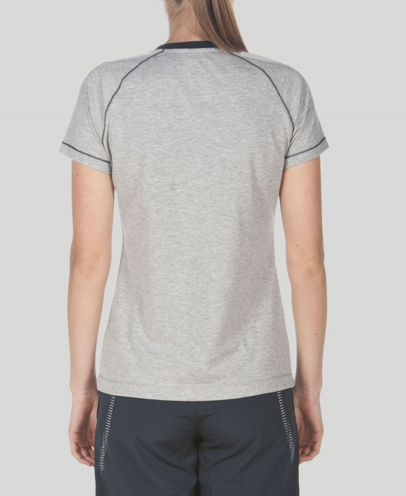 Arena Team Line Korta Sleeve T-Shirt Grå | SPQ83H-682