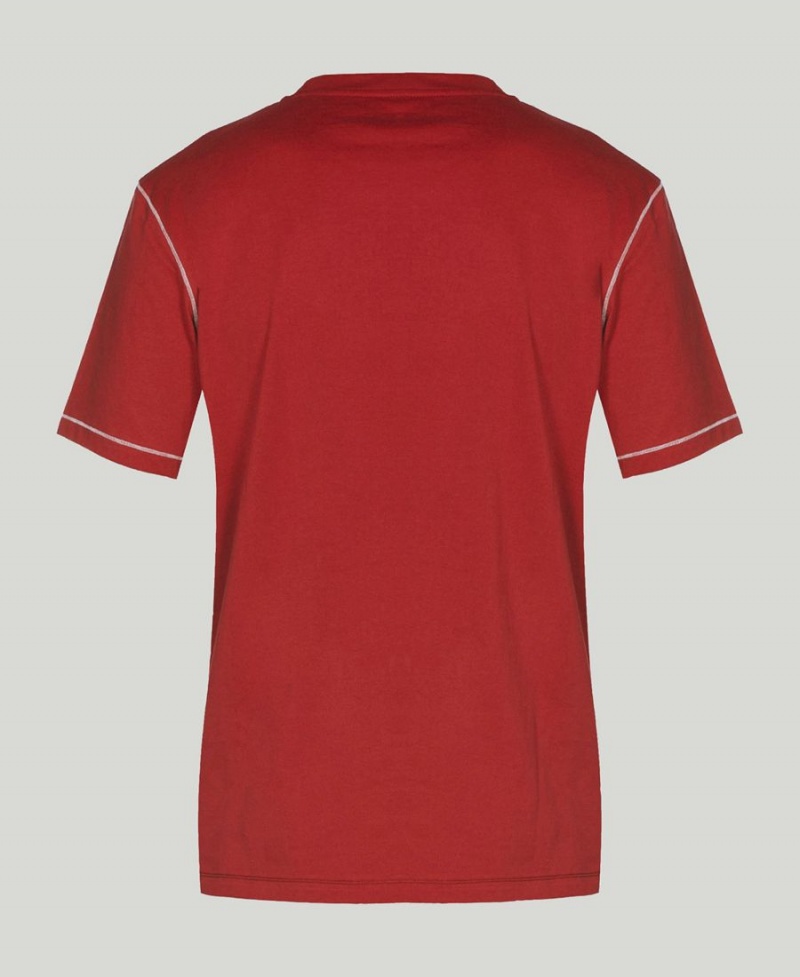 Arena Team Line Korta Sleeve T-Shirt Röda | VZG67Q-358