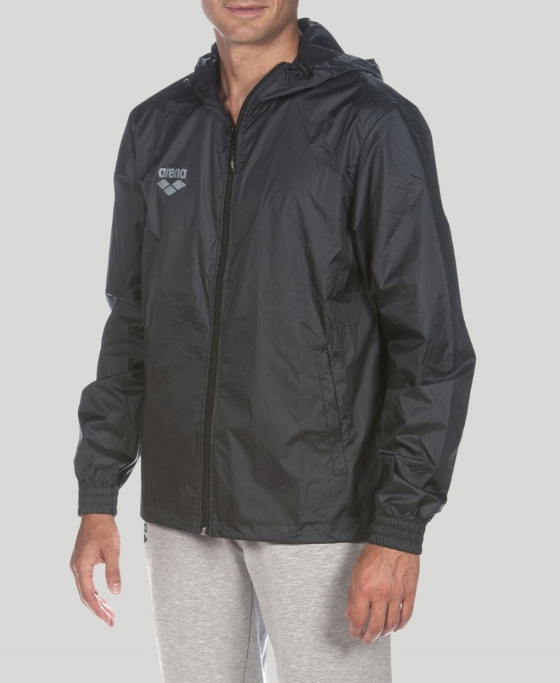 Arena Team Line Ripstop Windbreaker Jacka Grå | BAC92K-495