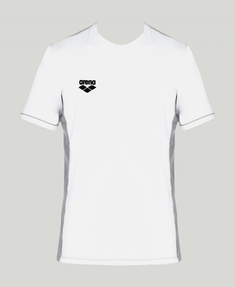 Arena Team Line Tech Korta Sleeve T-Shirt Vita | UXO72F-027