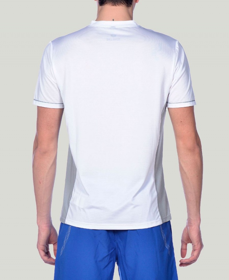 Arena Team Line Tech Korta Sleeve T-Shirt Vita | NDW48M-957