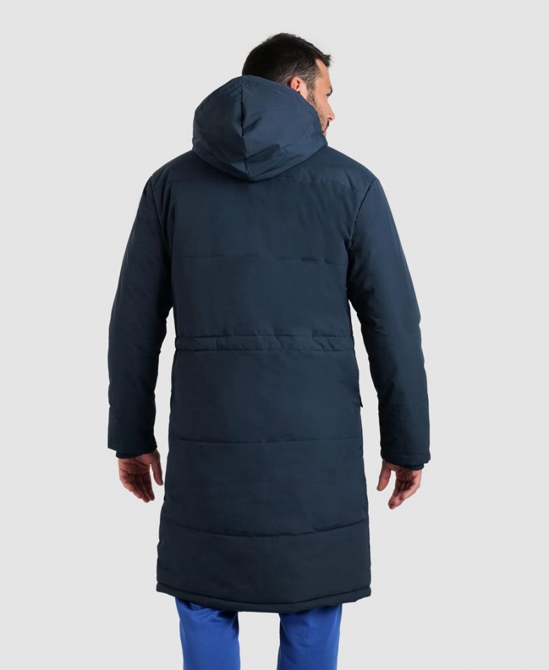 Arena Team Parka Solid Jacka Marinblå | DTD68H-603