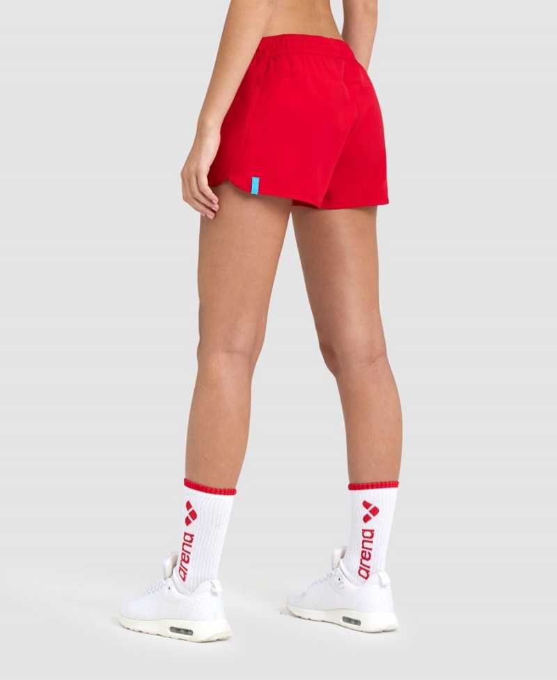 Arena Team Solid Shorts Röda | GGP67B-192