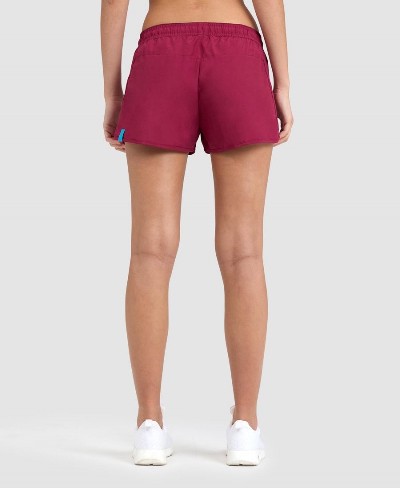 Arena Team Solid Shorts Röda | NLK66Q-237