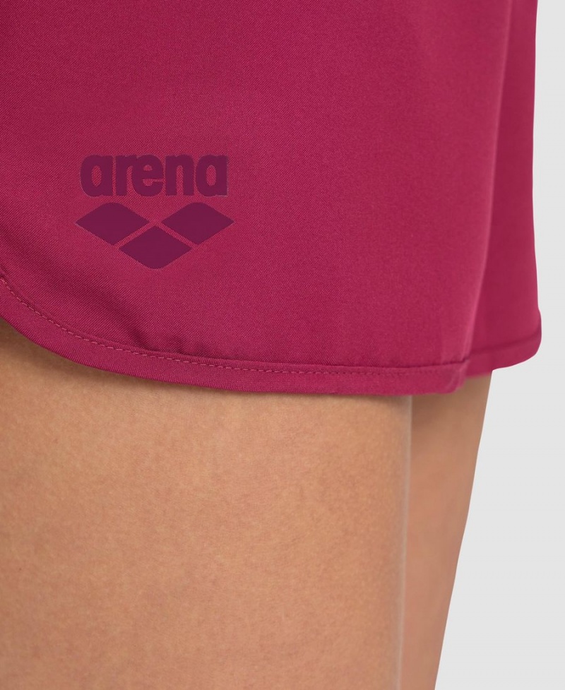 Arena Team Solid Shorts Röda | NLK66Q-237