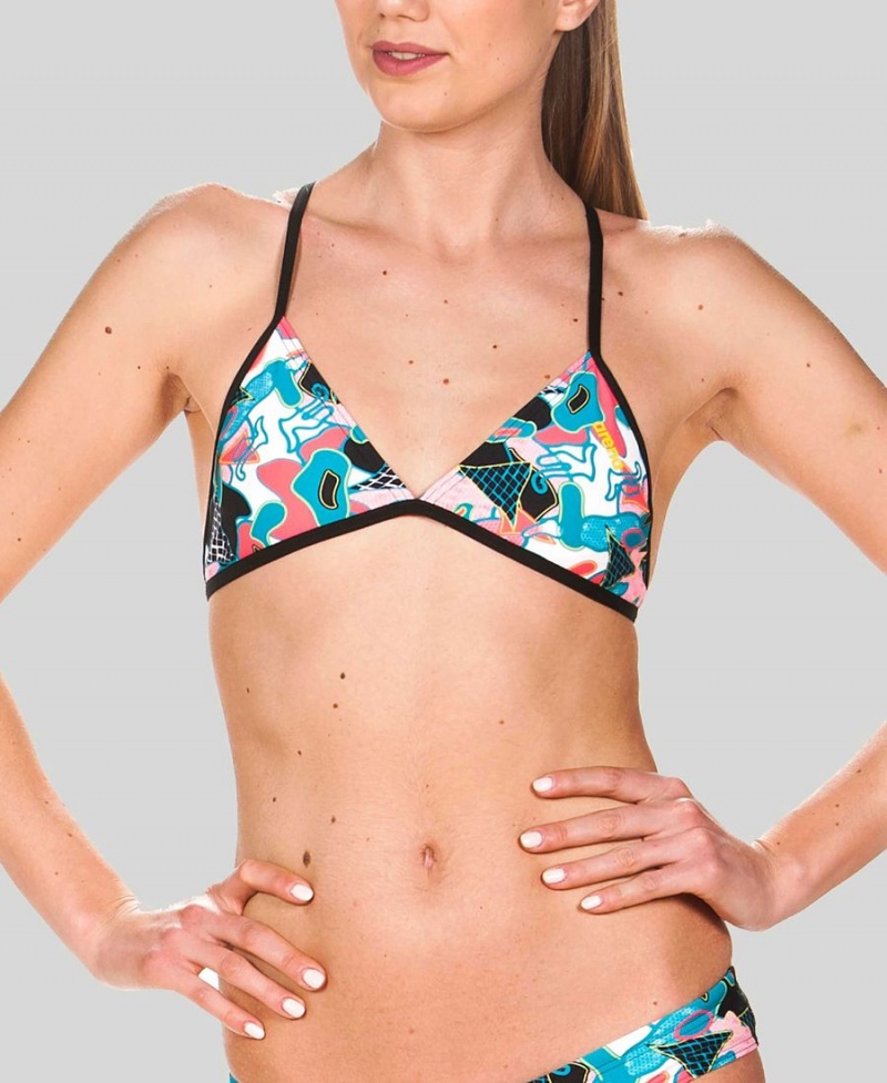 Arena Triangle Feel Bikiniöverdel Svarta Olika Färger | RFW84T-629