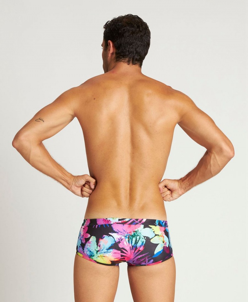 Arena Tropical Days Reversible Low Midja Simbyxor Svarta Vita Olika Färger | YWI88R-377