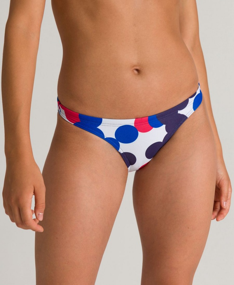 Arena USA Dots Bikiniunderdel Marinblå Olika Färger | GKH04X-638