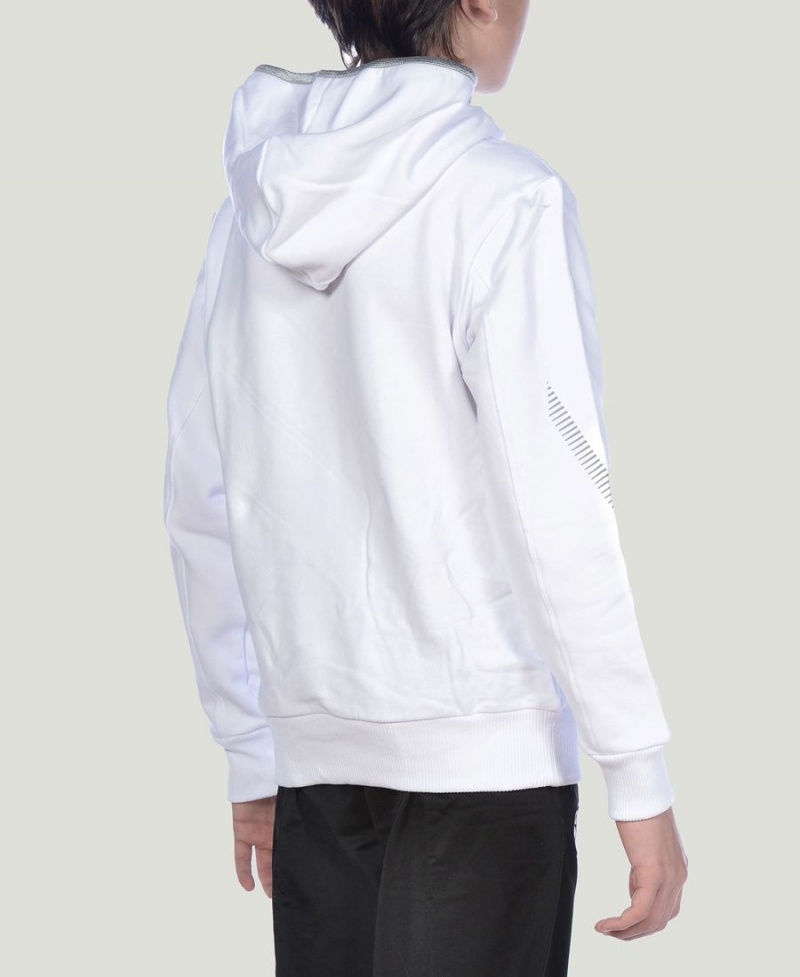 Arena Youth Team Line Long Sleeve Hoodie Vita | XJD30H-436